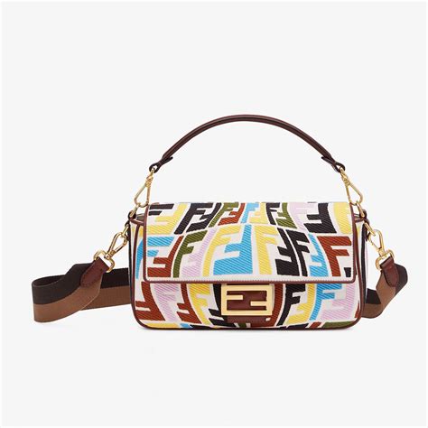 fendi multicolour black fabric bag|original Fendi handbags.